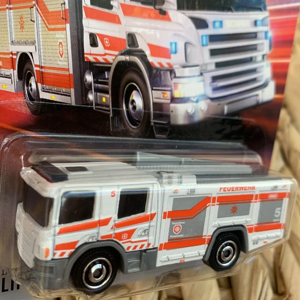 Scania P 360 Fire Truck Matchbox Car New 2025 FireTruck Engine Emergency Vehicle